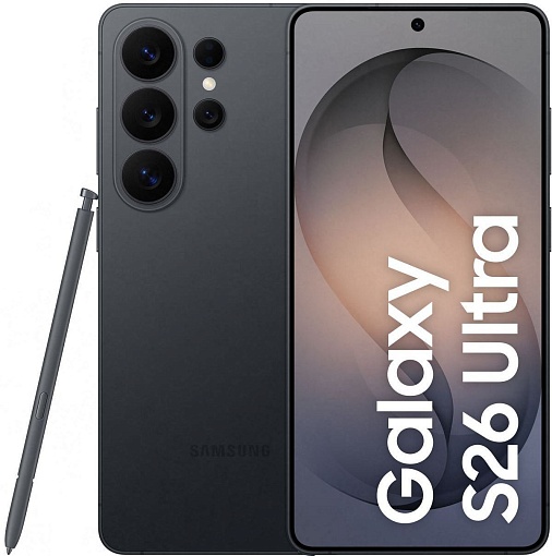 Samsung Galaxy S26 Ultra 12/512 Гб, черный